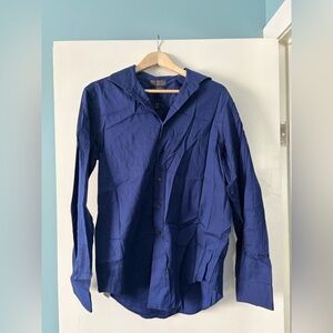 Calvin Klein Men's Blue Dress Shirt